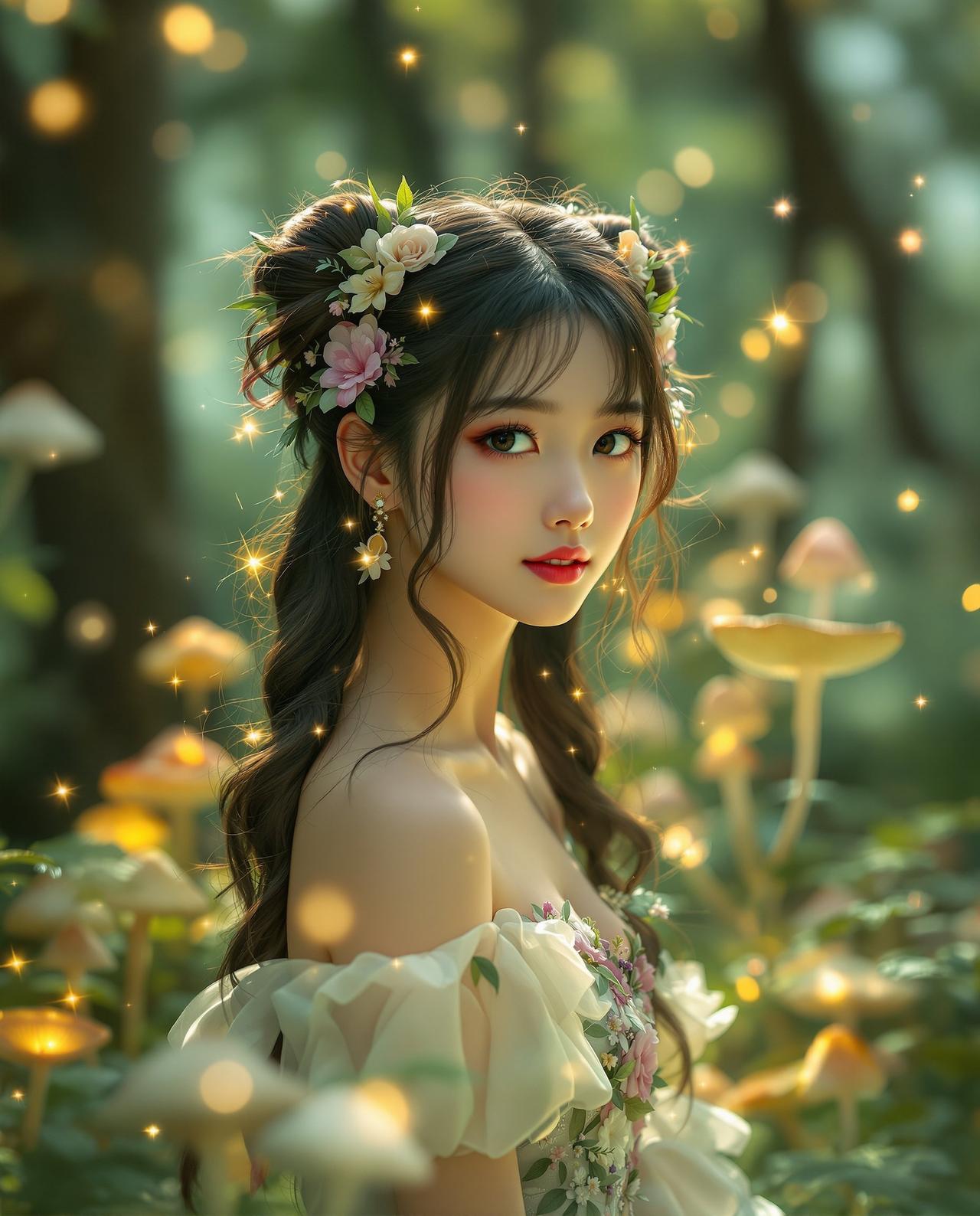 cosplay福利 - 双马尾童话森林 - 双马尾、童话、森林、精灵